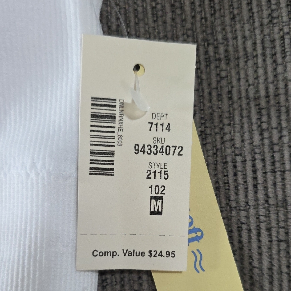 Aeropostale White Bralette With Spaghetti Straps, Seamless, Size Med, NWT - Picture 4 of 15